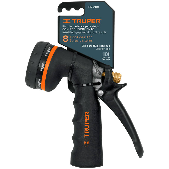 Regadera cromo 8' plato redondo, con brazo, Foset Element 49577 R-208
