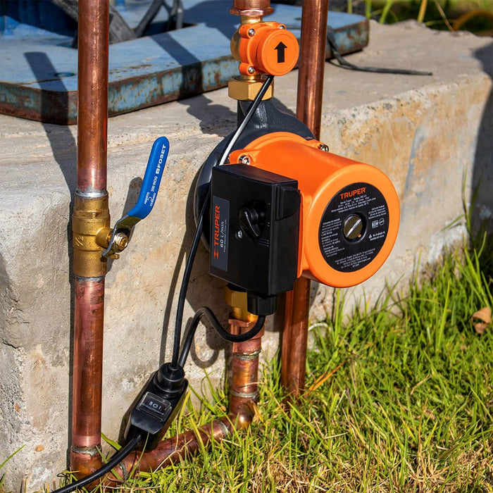 Bomba presurizadora jet hierro 1 HP con control, Truper 102855 PRE-1