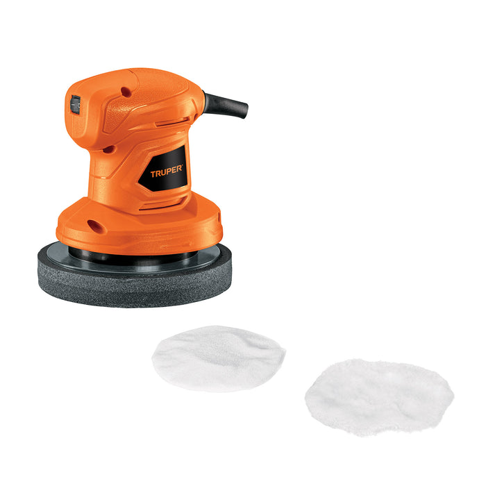 Pulidora compacta a una mano, 6', 45 W, profesional, Truper 102633 PULA-6AM
