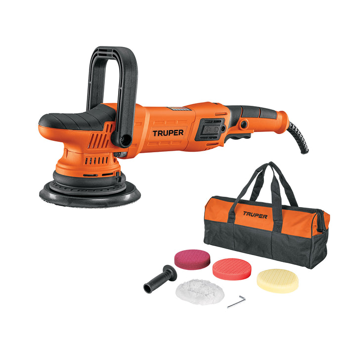 Pulidora doble acción 6', 900 W, profesional, Truper 102333 PULA-6A