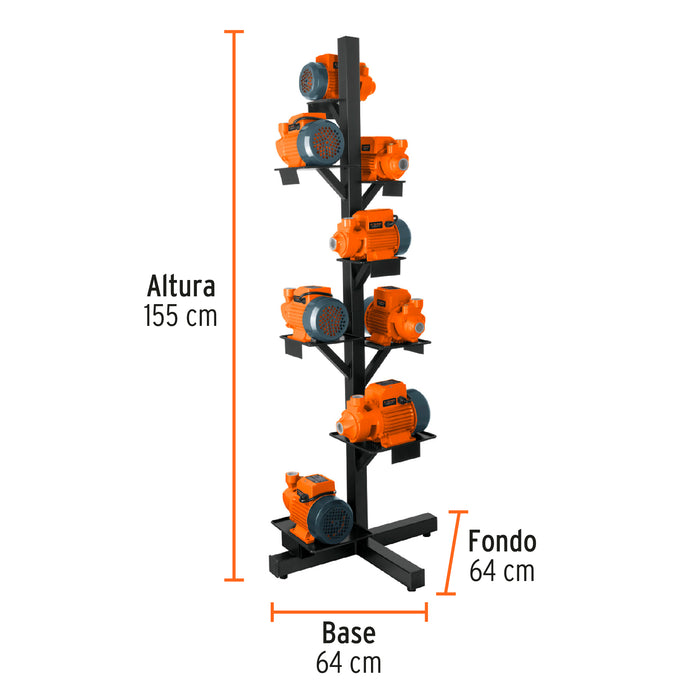 Rack para bombas de agua, Truper 50333 R-BOMB