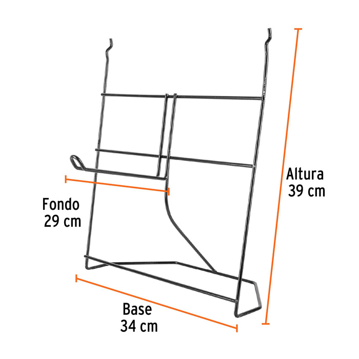 Rack para discos abrasivos 14', Truper 55321 R-DISA-14