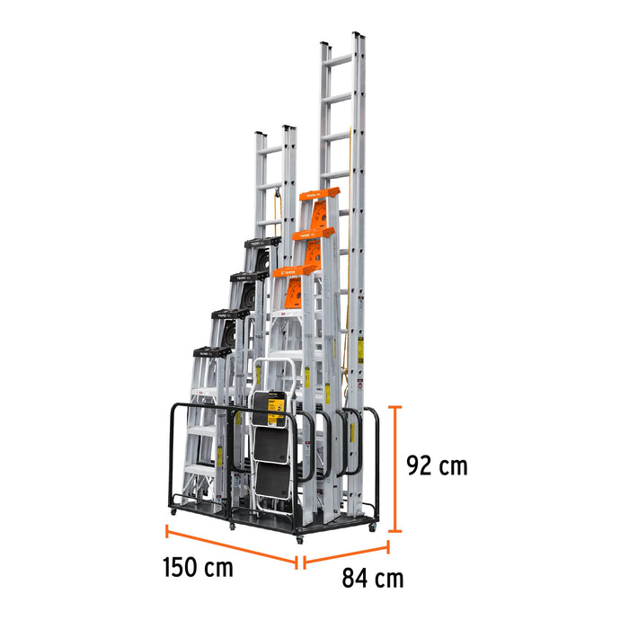 Rack para 10 escaleras, Truper 57033 R-ESC-D