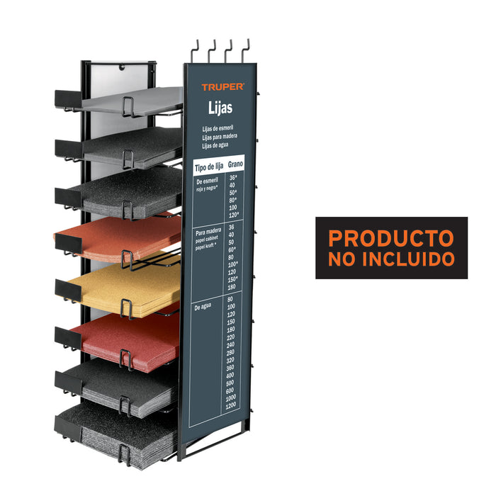 Rack para lijas, Truper 50208 R-LIJ