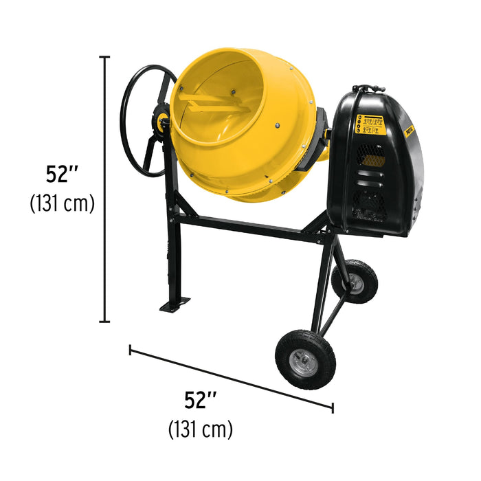 Revolvedora de cemento a gasolina 160 L, 1/2 saco, Pretul 28147 RECE-160P
