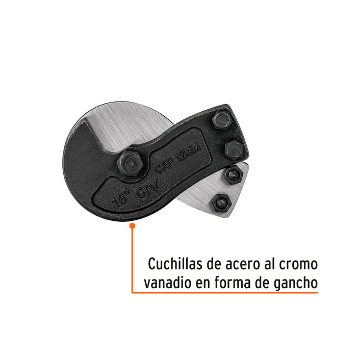 Cortador de 18' de cable y alambre, Truper 101098 COC-18