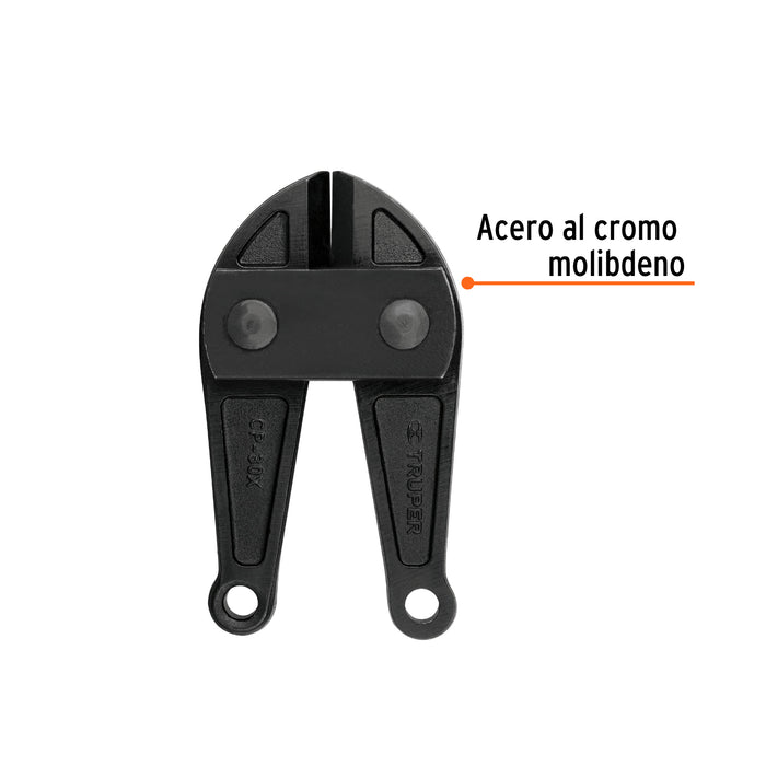 Cuchillas de repuesto para cortapernos 30', Truper 12840 REP-CP-30X