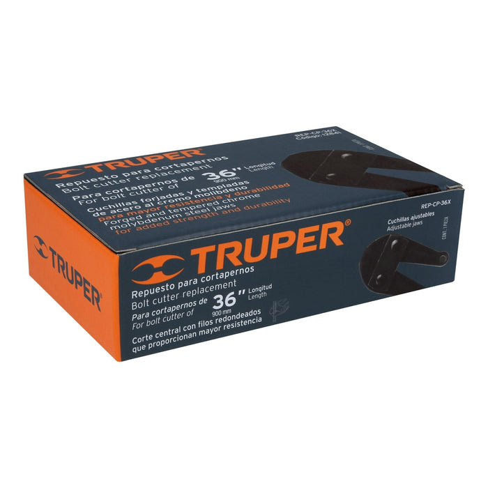 Cuchillas de repuesto para cortapernos 36', Truper 12841 REP-CP-36X