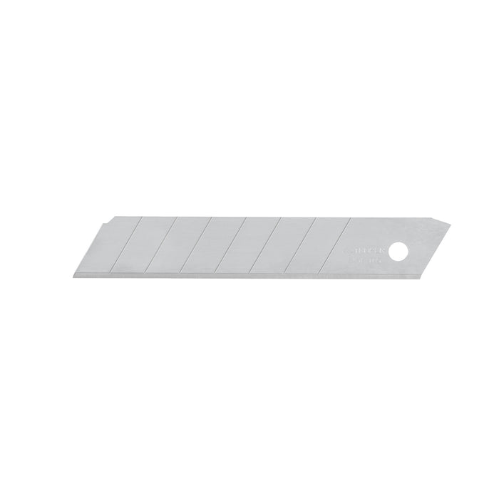 Estuche con 10 cuchillas SK4 de 18 mm para cutter, Truper 16965 REP-CUT-6