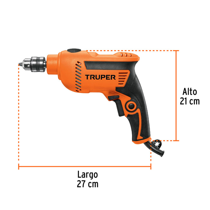Rotomartillo 3/8' 600 W, profesional, Truper Código: 16736