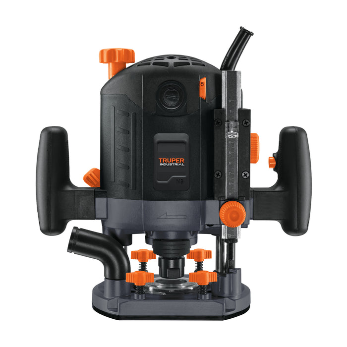 Router 1200 W, 1-3/4 HP, industrial, Truper 16610 ROU-N3