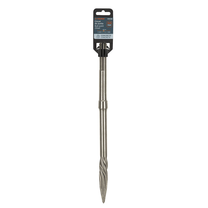 Cincel de punta SDS max de 16', Truper Código: 101236