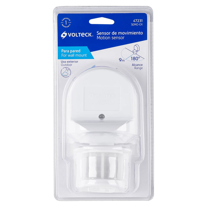 Sensor de movimiento para exterior, Volteck 47231