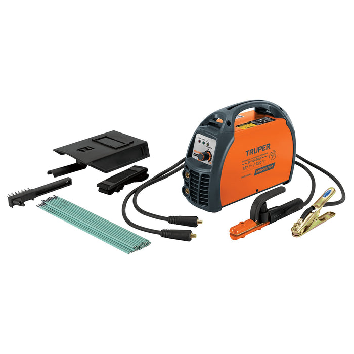 Soldadora inversora bi-voltaje 130 A, 127 V/220 V, Truper Código: 11787