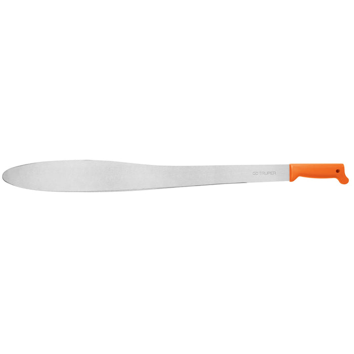 Machete Caguayano 27' cacha naranja inyectada, Truper 16141 T-1173-27N