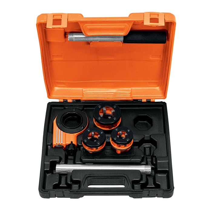 Juego de 4 tarrajas para tubo de 1/2' a 1', Truper 13070 TA-850