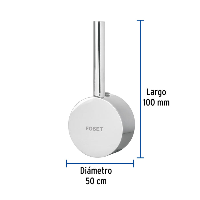 Maneral repuesto para TBM-46/47 y TBF-87, cromo, Foset Túbig 48527