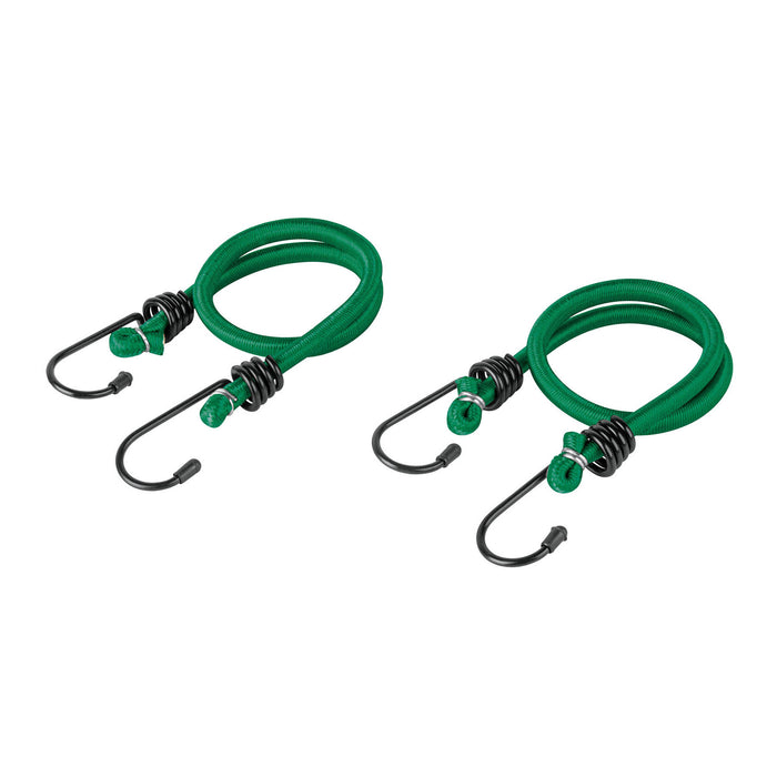 Bolsa con 2 tensores elásticos verdes de 45 cm, Pretul 25091 TENS-2C