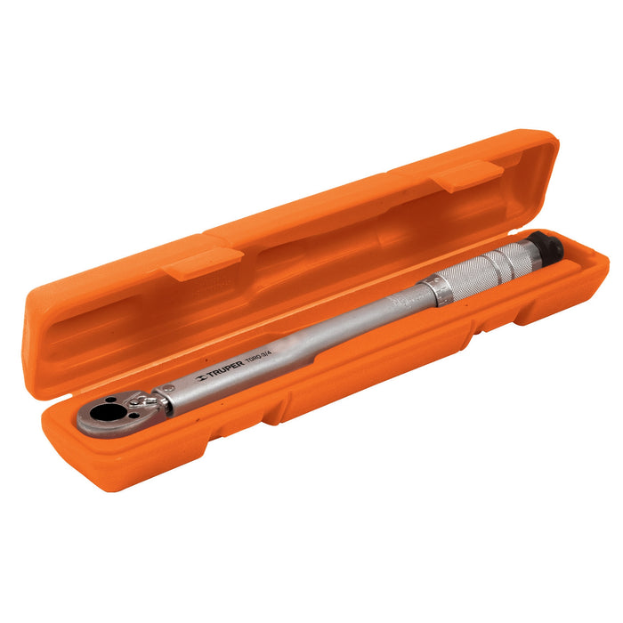 Torquímetro micrométrico, cuadro 3/4', Truper Códgio: 13547