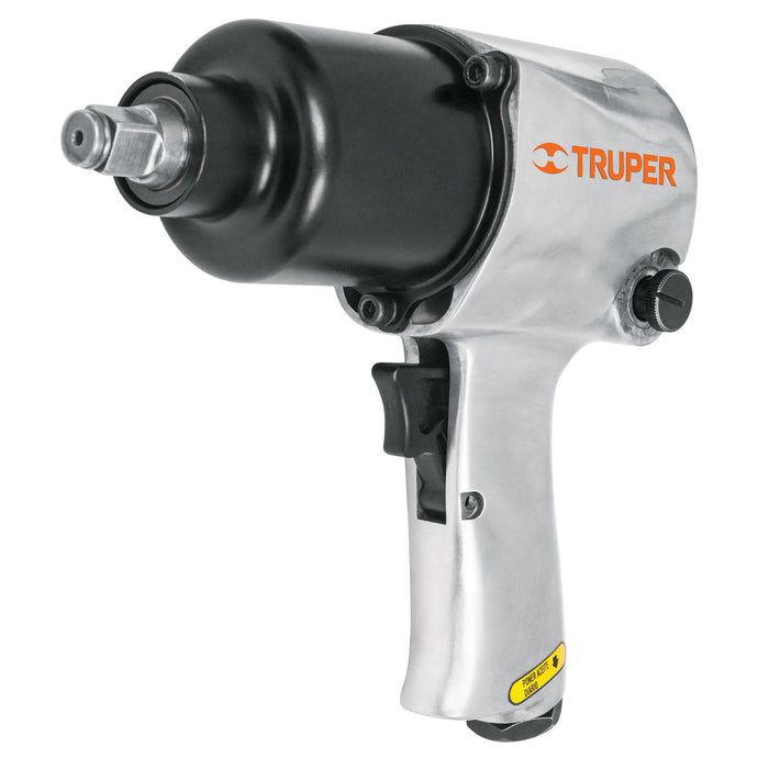 Llave de impacto neumática 1/2', industrial, Truper 11187 TPN-734H-2