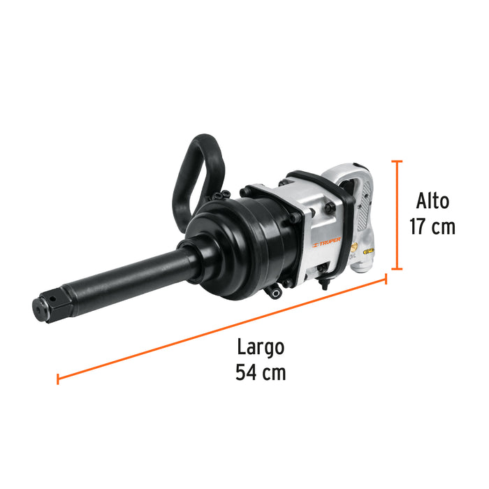 Llave de impacto neumática 1', industrial, Truper 11186 TPN-797-6-2