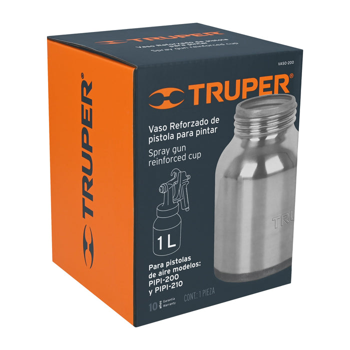 Vaso aluminio de repuesto para PIPI-200, Truper 17946 VASO-200