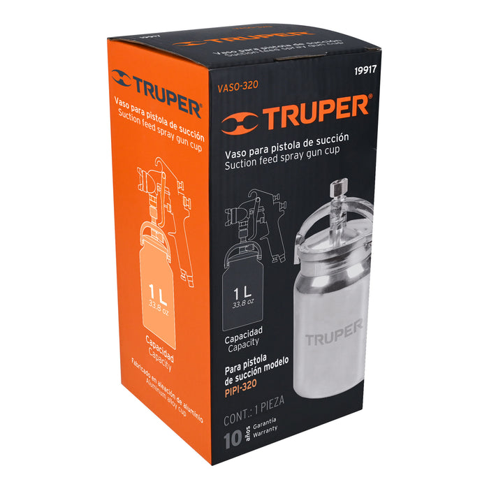 Vaso aluminio de repuesto para PIPI-320, Truper 19917 VASO-320